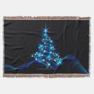 SlipperyJoe's stilisierter leuchtender Weihnachtsb Decke