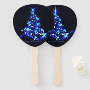 SlipperyJoe's stilisierter leuchtender Weihnachtsb Fächer