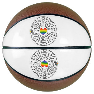 SlipperyJoe's Stolz-Labyrinth-Pfeil-Puzzle labyri Basketball