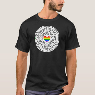 SlipperyJoe's Stolz-Labyrinth-Pfeil-Puzzle labyri T-Shirt