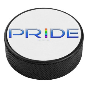 SlipperyJoe's Stolz-Wort metallische Buchstaben st Eishockey Puck