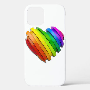SlipperyJoe's stolze Herzform mehrere Horizonte Case-Mate iPhone Hülle