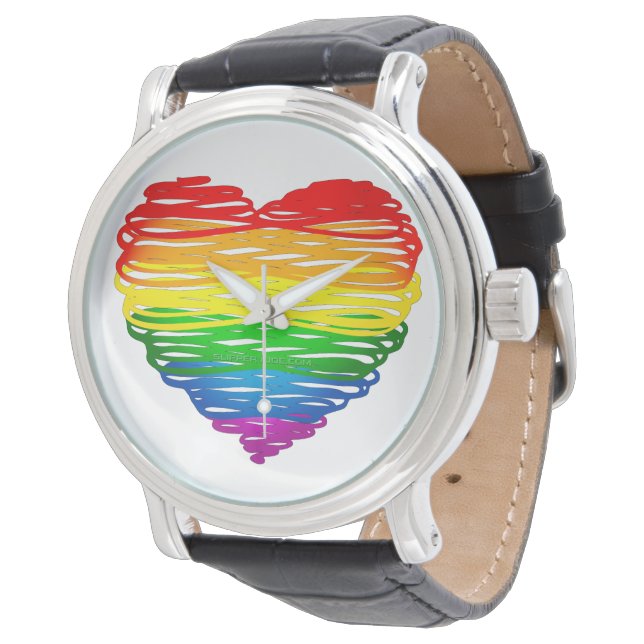 SlipperyJoe's stolze, in der Form eines Knoblauchs Armbanduhr (Schrägansicht)