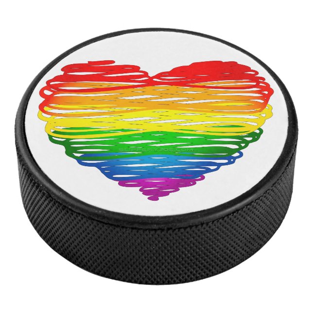 SlipperyJoe's stolze, in der Form eines Knoblauchs Eishockey Puck (3/4)