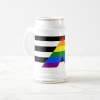 SlipperyJoe's Straight Ally Flag Gay Geschenke LGB
