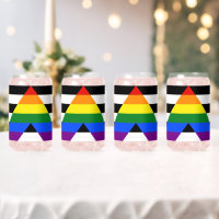 SlipperyJoe's Straight Ally Flag Gay Geschenke LGB