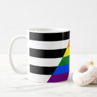SlipperyJoe's Straight Ally Flag Gay Geschenke LGB
