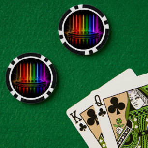 SlipperyJoe's Tanzperformance zum Feiern von Pride Pokerchips