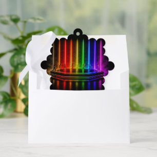 SlipperyJoe's Tanzperformance zum Pride-Jubiläum Ornament Karte