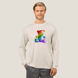 SlipperyJoe's Teddybär aus gebürstetem Metall, san Tri-Blend Shirt