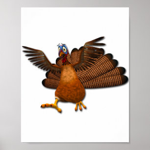 SlipperyJoe's Thanksgiving-Geknatter verantwortung Poster