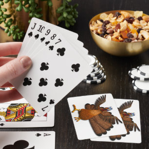 SlipperyJoe's Thanksgiving-Geknatter verantwortung Spielkarten