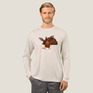 SlipperyJoe's Thanksgiving-Geknatter verantwortung Tri-Blend Shirt