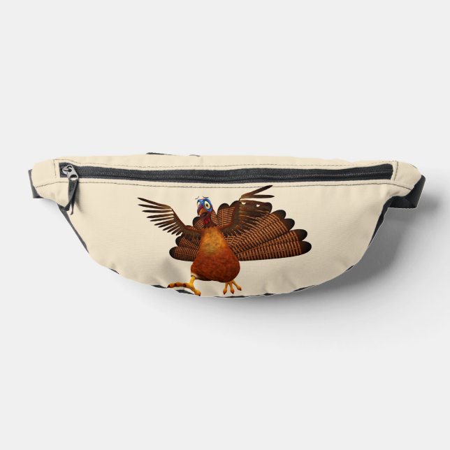 SlipperyJoe's Thanksgiving gobble responsibly live Bauchtasche (Ablage )