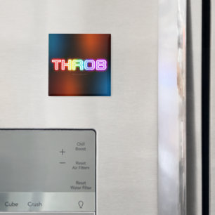 SlipperyJoe's throb Regenbogenförmige Gradientendi Magnet