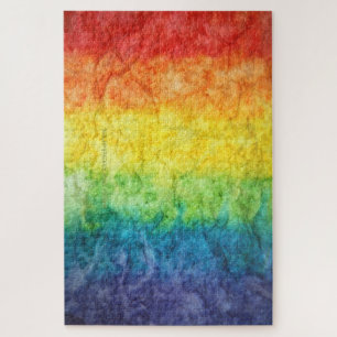 SlipperyJoe's tie-gefärbte Flagge Regenbogen in et
