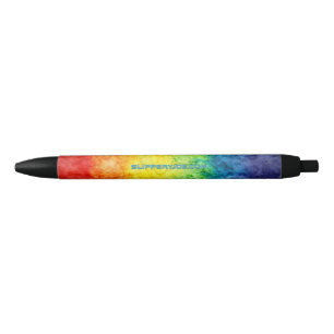 SlipperyJoe's tie-gefärbte Flagge Regenbogen in et Kugelschreiber
