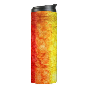 SlipperyJoe's tie-gefärbte Flagge Regenbogen in et Thermosbecher