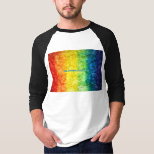 SlipperyJoes tie-gefärbte Flagge Regenbogen in s e T-Shirt