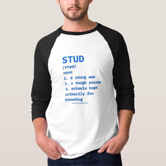 SlipperyJoe's Tierwörterbuch zur Definition von St T-Shirt (Vorderseite)