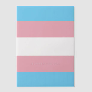 SlipperyJoe's Transgender-Stolzflagge Sichtbarkeit