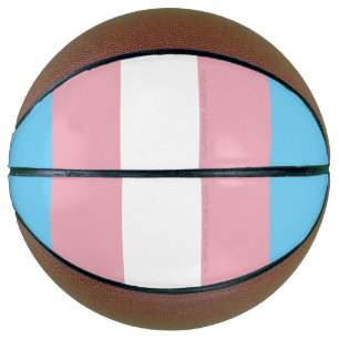 SlipperyJoe's Transgender-Stolzflagge Sichtbarkeit Basketball