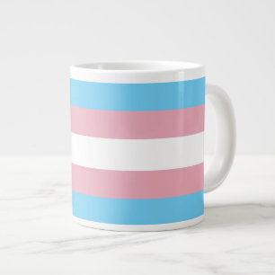 SlipperyJoe's Transgender-Stolzflagge Sichtbarkeit Jumbo-Tasse
