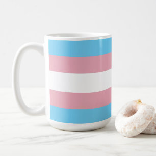SlipperyJoe's Transgender-Stolzflagge Sichtbarkeit Kaffeetasse