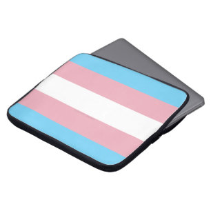 SlipperyJoe's Transgender-Stolzflagge Sichtbarkeit Laptopschutzhülle