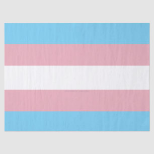 SlipperyJoe's Transgender-Stolzflagge Sichtbarkeit Seidenpapier