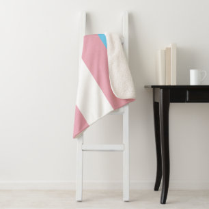 SlipperyJoe's Transgender-Stolzflagge Sichtbarkeit Sherpadecke