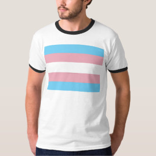 SlipperyJoe's Transgender-Stolzflagge Sichtbarkeit T-Shirt