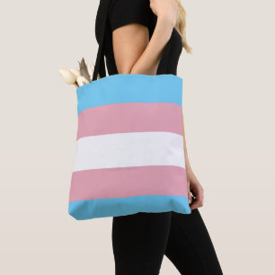 SlipperyJoe's Transgender-Stolzflagge Sichtbarkeit Tasche