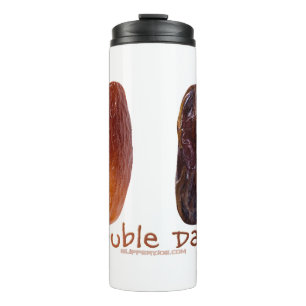 SlipperyJoe's Two Dates Double Date lustiges Shriv Thermosbecher