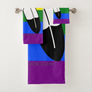 SlipperyJoe's Two-Spirit-Stolzflagge Indigene Symb Badhandtuch Set
