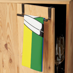 SlipperyJoe's Two-Spirit-Stolzflagge Indigene Symb Geschirrtuch
