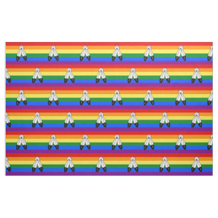 SlipperyJoe's Two-Spirit-Stolzflagge Indigene Symb Stoff