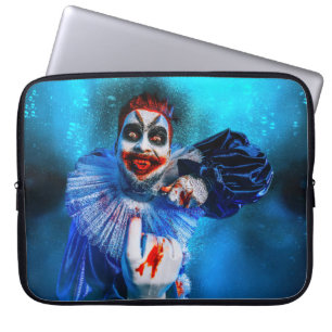 SlipperyJoe's unheimliche Halloween-Clown-Figur be Laptopschutzhülle