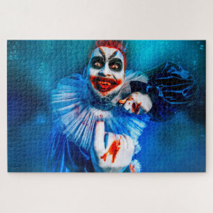SlipperyJoe's unheimliche Halloween-Clown-Figur ve