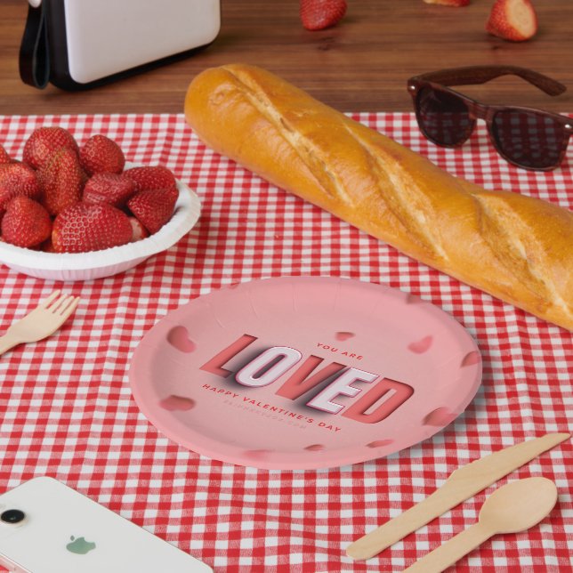 SlipperyJoe's Valentine's Day gifts romantic tone  Pappteller (Picknick)