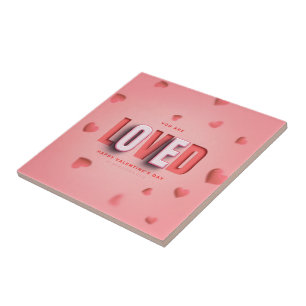 SlipperyJoe's Valentinstag-Geschenke romantischer  Fliese
