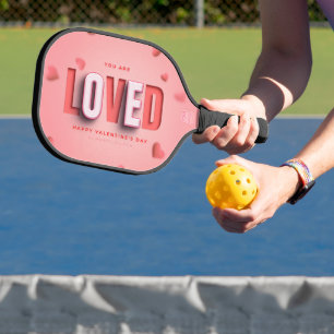 SlipperyJoe's Valentinstag-Geschenke romantischer Pickleball Schläger