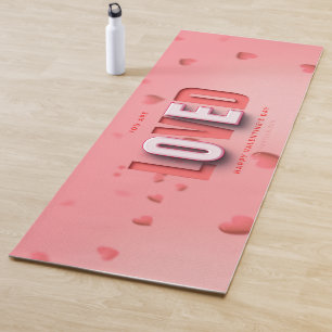 SlipperyJoe's Valentinstag-Geschenke romantischer  Yogamatte