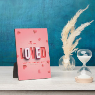 SlipperyJoe's Valentinstagsgeschenke romantischer  Fotoplatte