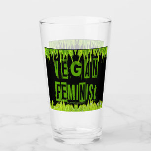 SlipperyJoe's vegane feministische aufmerksamkeits Glas