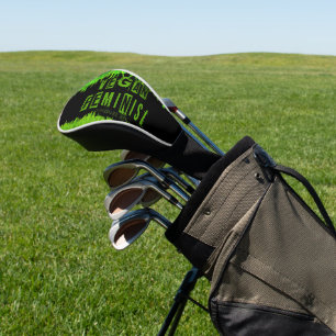 SlipperyJoe's vegane feministische aufmerksamkeits Golf Headcover