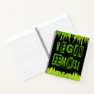 SlipperyJoe's vegane feministische aufmerksamkeits Notizbuch