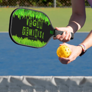 SlipperyJoe's vegane feministische aufmerksamkeits Pickleball Schläger