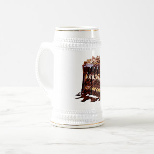 SlipperyJoe's verwöhnender mehrschichtiger Schokol Bierglas
