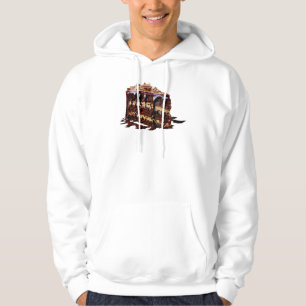 SlipperyJoe's verwöhnender mehrschichtiger Schokol Hoodie